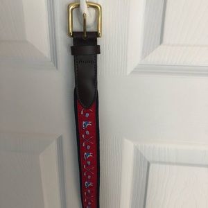 vineyard vines hockey belt